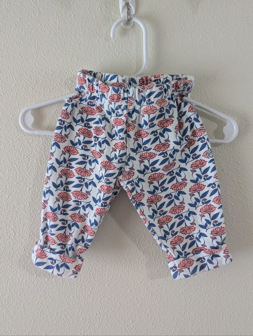 Cotton Floral Baby Pants